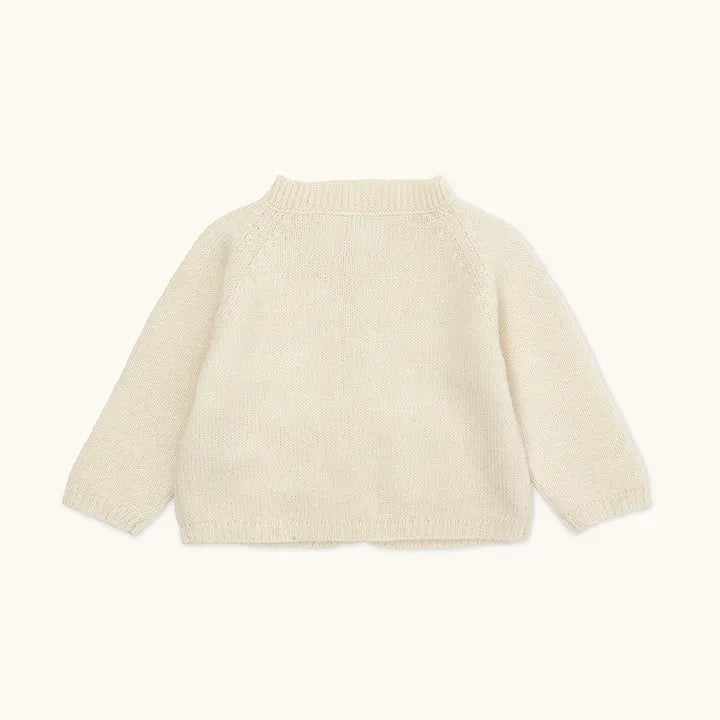 Bobbie cardigan natural baby