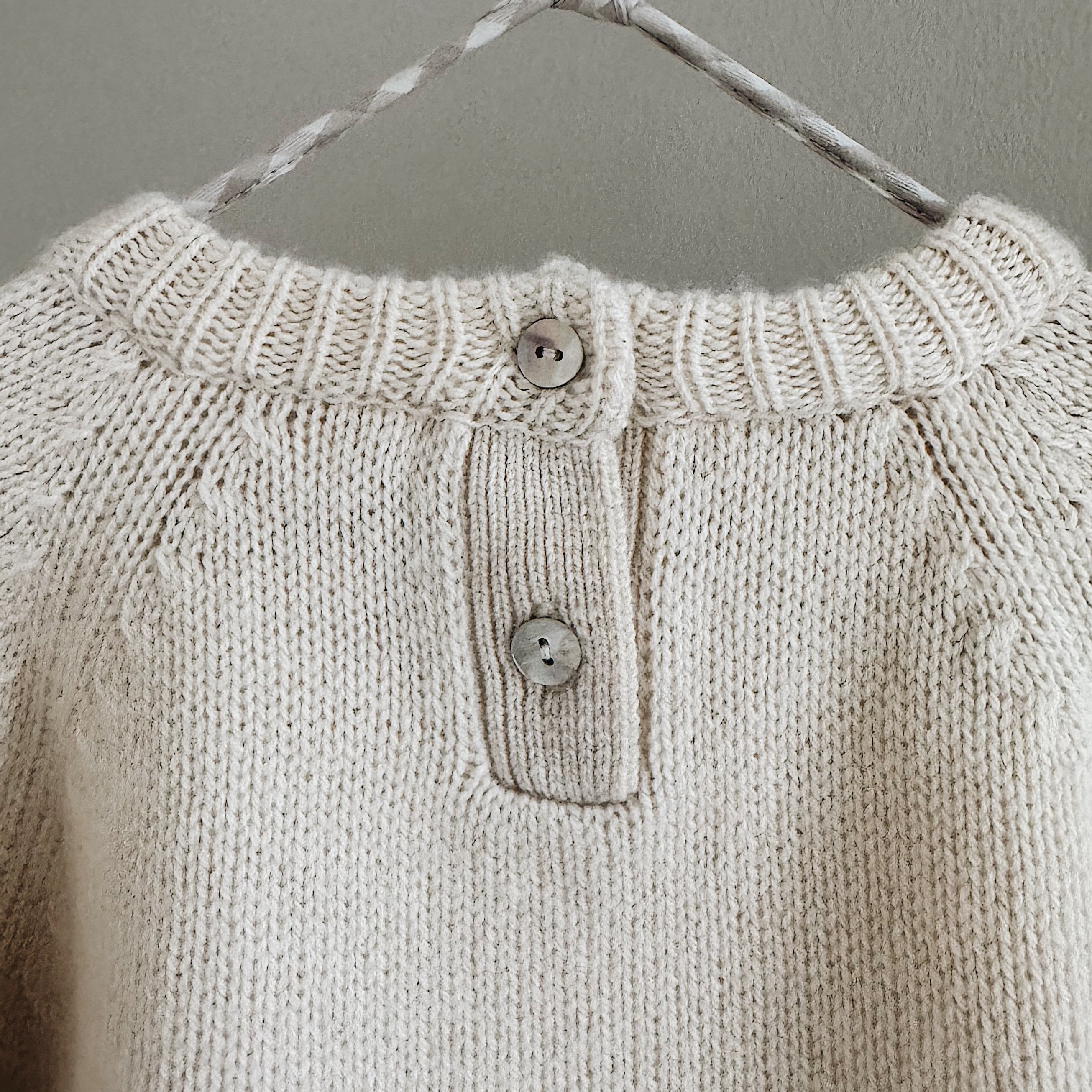 Lalaby - Brother sweater natural (baby)