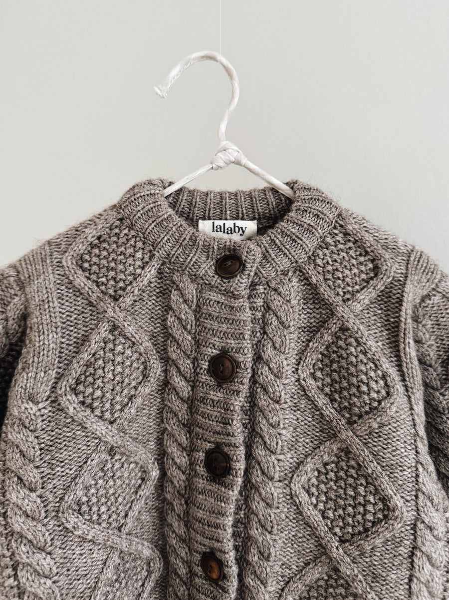 Coby cardigan millet (baby)