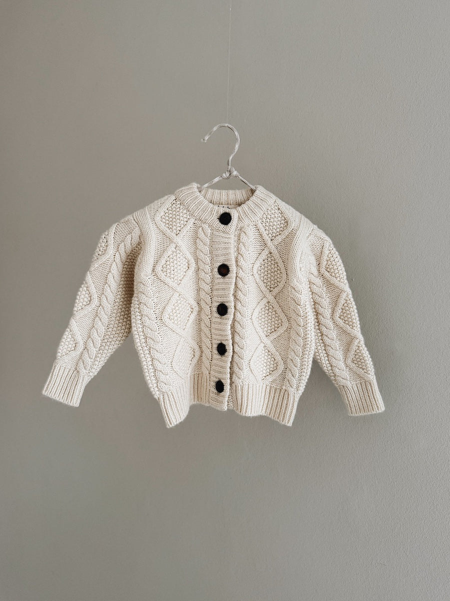 Coby cardigan natural (baby)