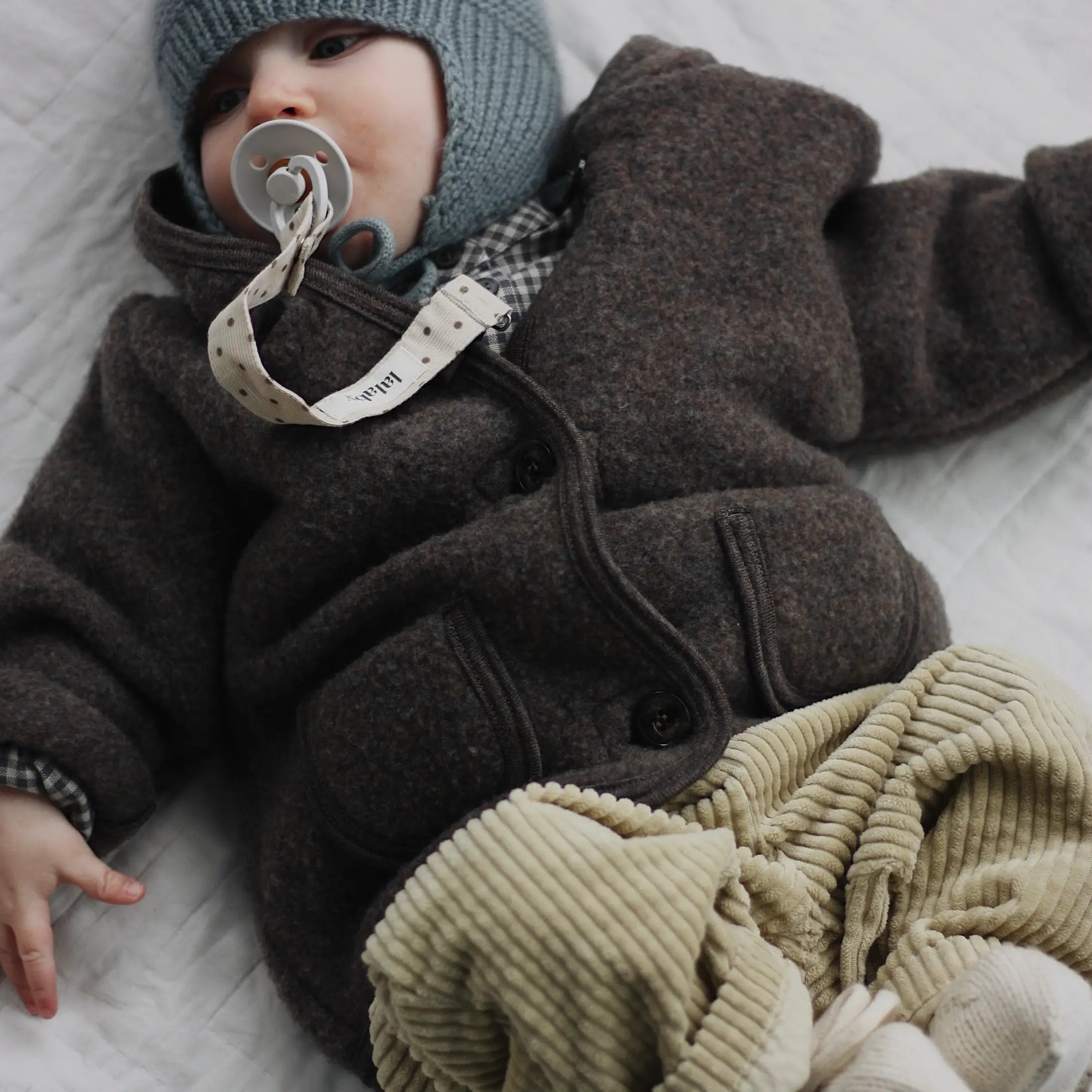 Lalaby - Babar jacket chocolate (baby)