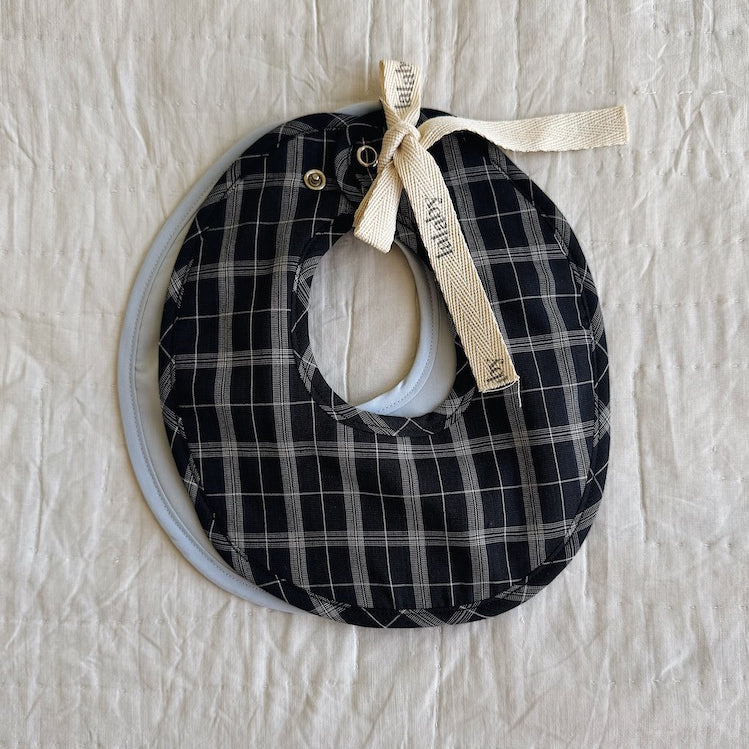 Set of baby bibs from Lalaby, in a blue mix