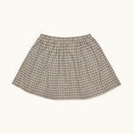 Lalaby Dagmar skirt for kids in tweedy check organic cotton