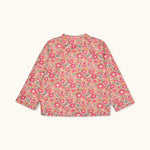 Lalaby Mimi kids shirt in berry betsy pink liberty organic cotton