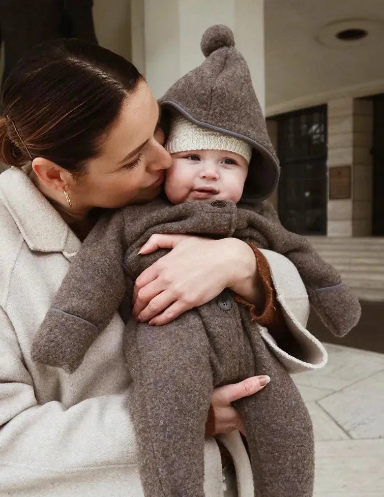 Teddy onesie chocolate