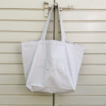 Lalaby Toto tote bag in a natural beige organic cotton