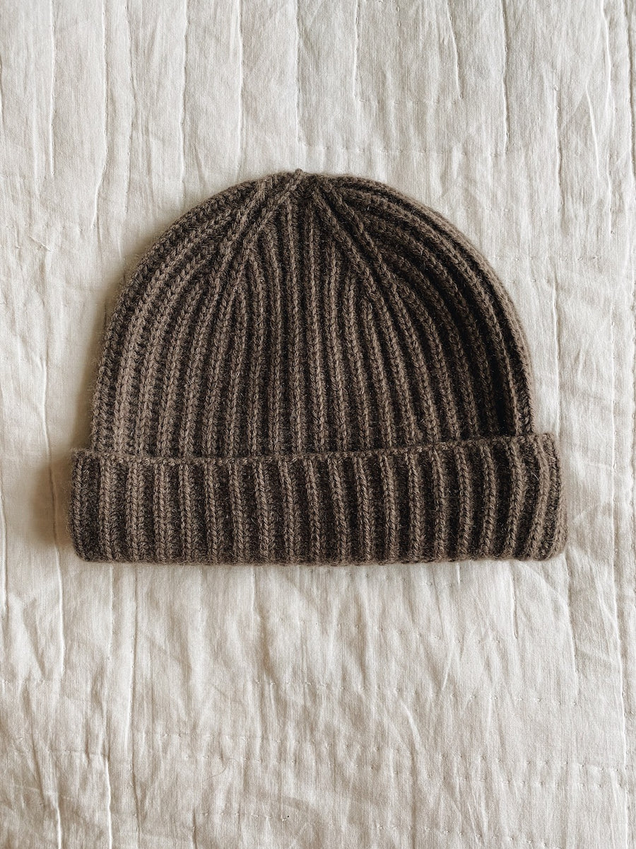 Woody Mom beanie brown