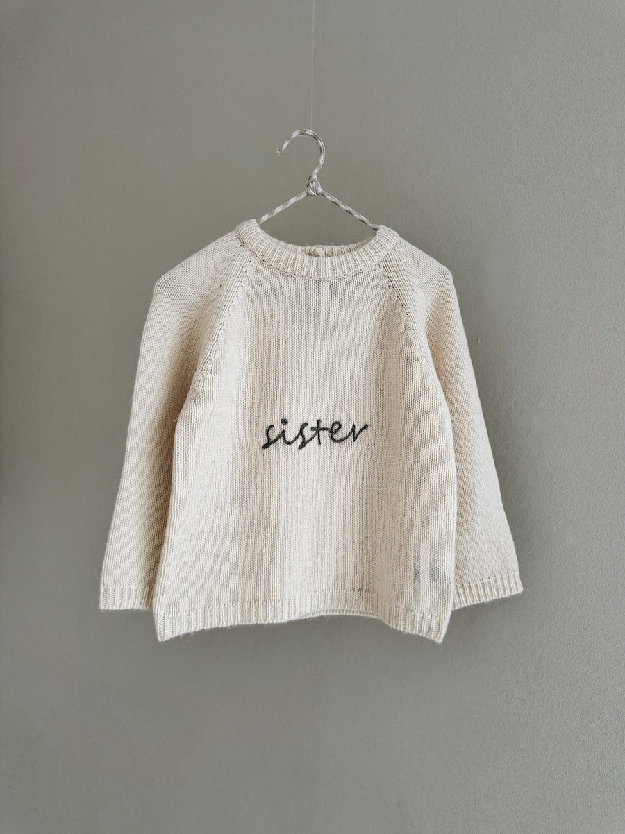 Sister sweater natural (kids)
